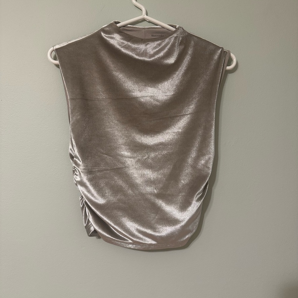 Abercrombie & Fitch metallic shirt